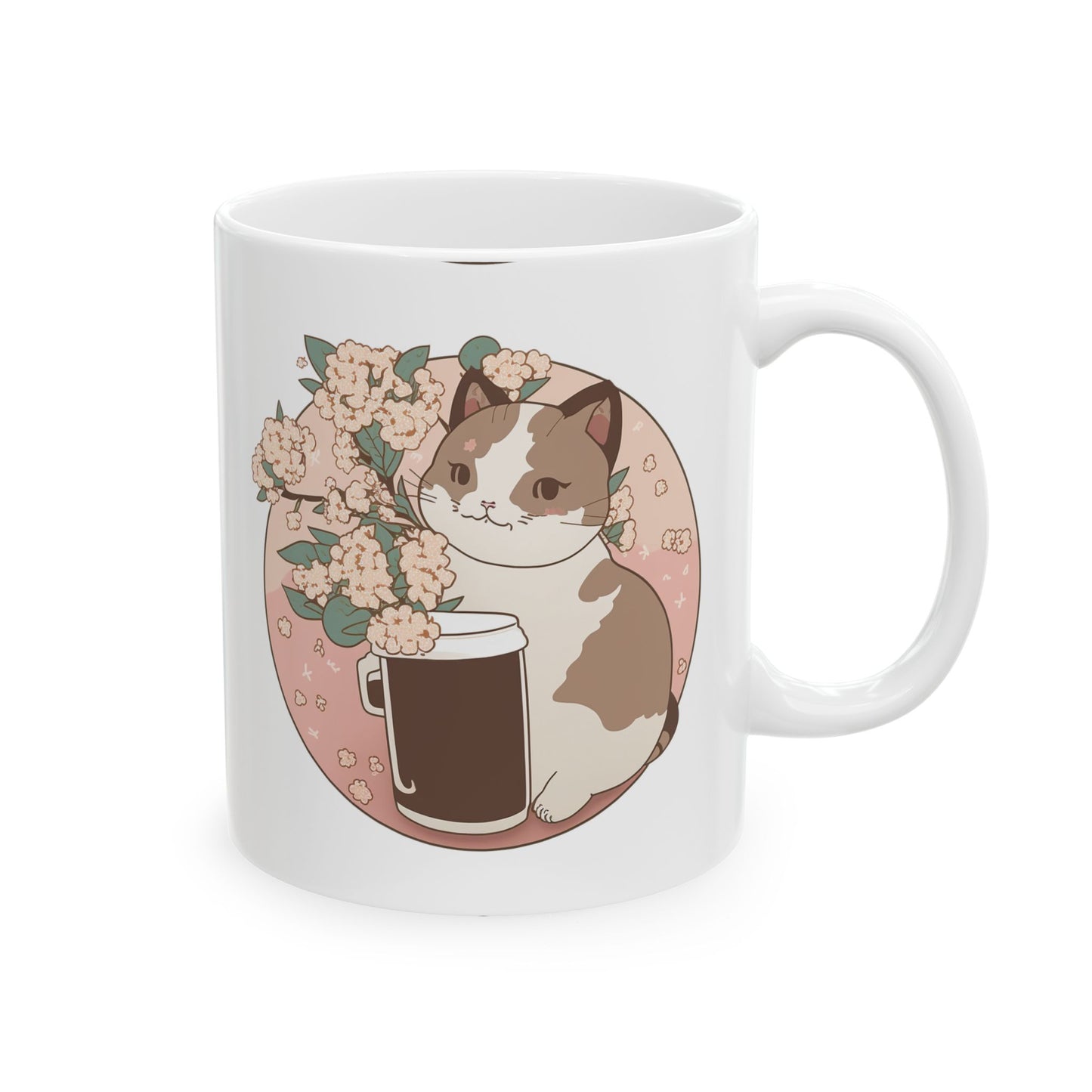 Ceramic Mug, (11oz)