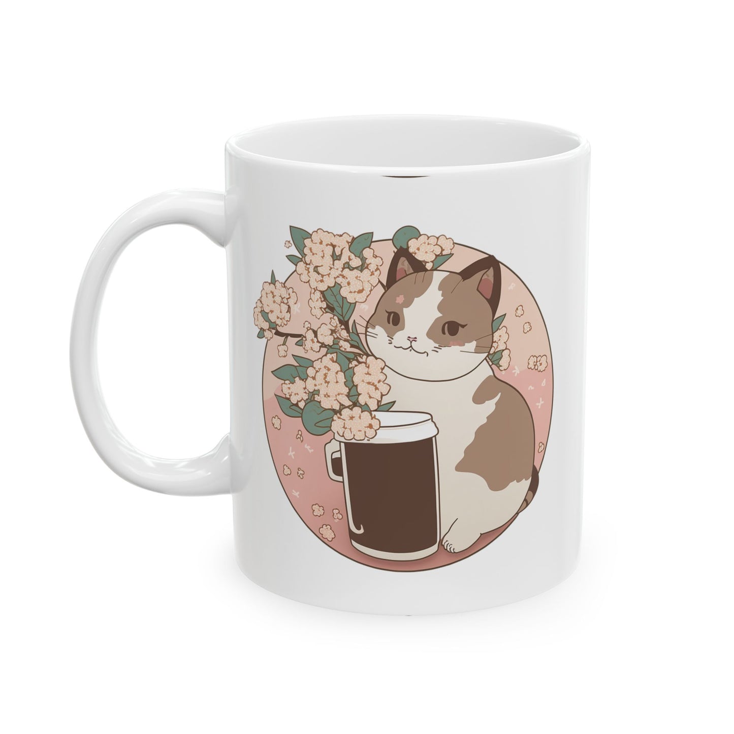 Ceramic Mug, (11oz)