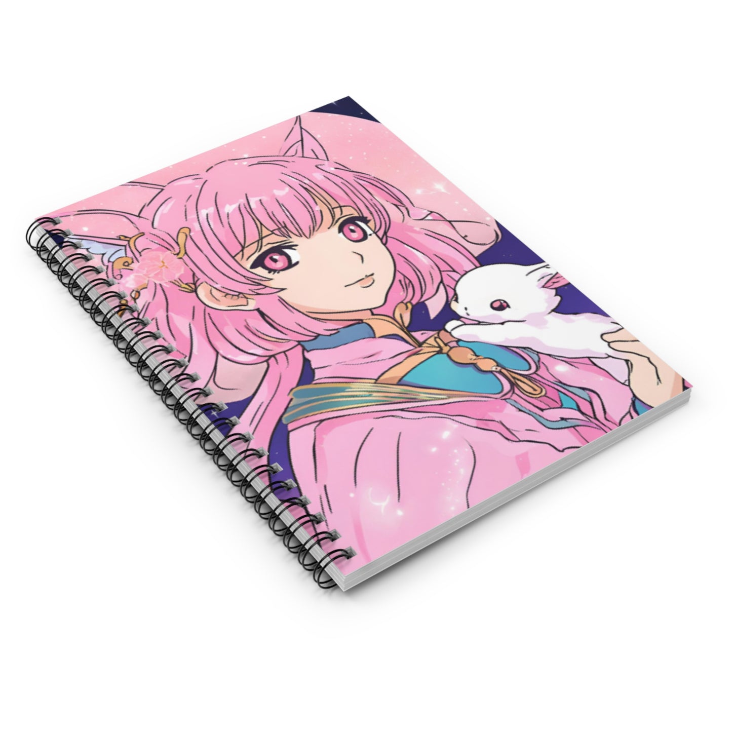 Anime Girl Spiral Notebook