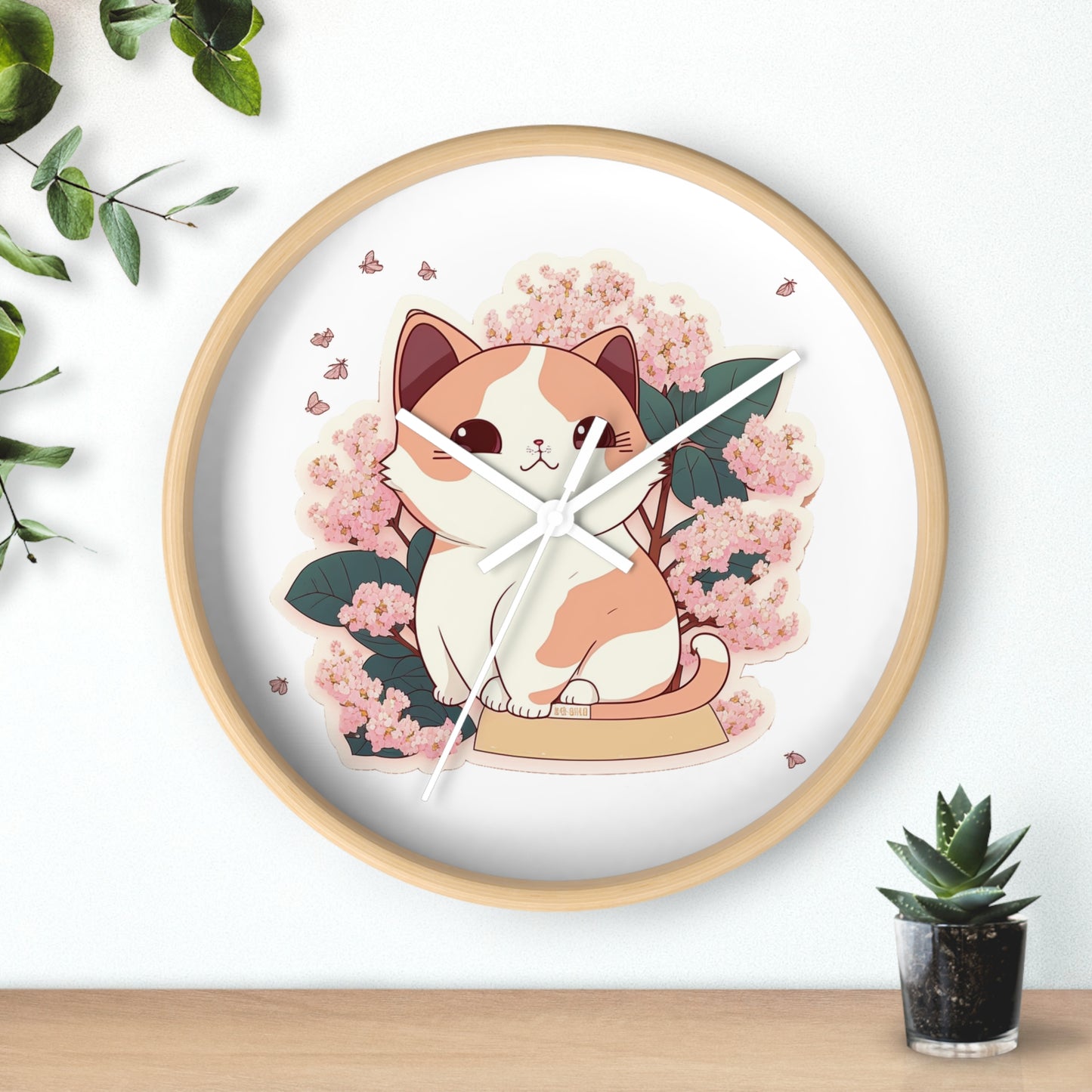 Cat Wall Clock